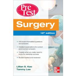 Surgery PreTest Self-Assessment and Review, Thirteenth Edition