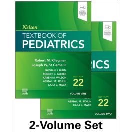 Nelson Textbook of Pediatrics, 2-Volume Set, International edition, 22nd Edition